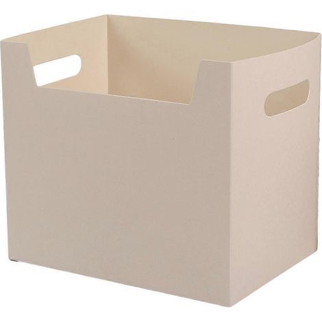 Organiseur de bureau portable en PP, boîte à livres, plateau de rangement, porte-papiers, organiseur de documents de bureau, rangement de bureau (1/4)
