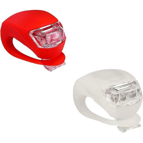 Wasserdichtes LED-Fahrradscheinwerfer-Set (vorne und hinten), einfache Montage, kompatibel mit Rennrädern und Mountainbikes für Kinder, Männer und Frauen. (1/5)