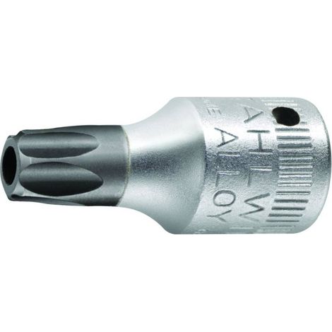 Inserti a bussola 44 KTXB 1/4 di pollice TX-BO T25 L.28mm (1/2)