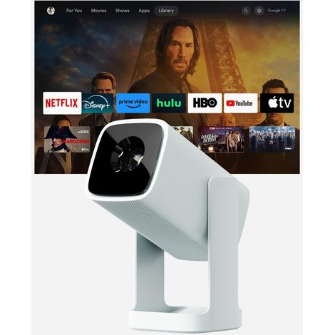 Proiettore portatile - WANBO - Cube 1 - 350 lm - 720p (HD) - WiFi / Android TV - Blu cielo (1/3)