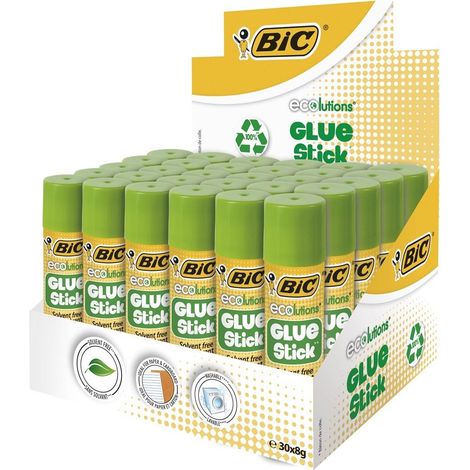 ECOlutions Klebstoff 8 g (30 Stück) BIC