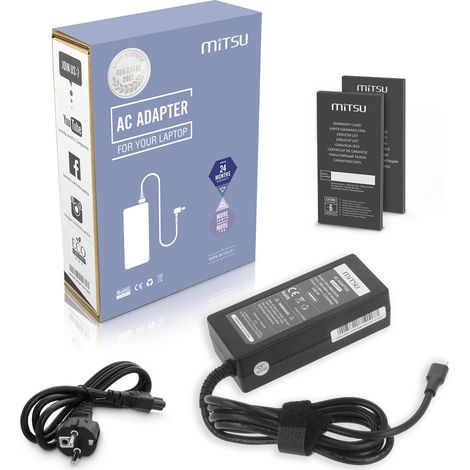 Alimentatore per laptop da 65 W con porta USB-C (1/5)