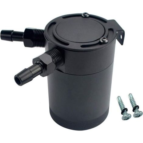 Bidon d'huile for moteur Composants Universel de voiture 2 trous Pot de récupération du gaz de récupération des huiles usées，Pot de récupération d'huile usée de gaz résiduaire