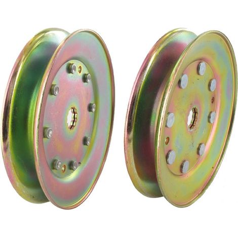 Poulie de palier adaptable AYP / ROPER – Compatible HUSQVARNA 532129206 – Longueur 153mm – Pour tondeuse professionnelle