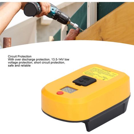 18-W-5-V-3-A-QC3.0-USB-Ladegerät, 65-W-PD3.0-Netzteil, Typ-C-Ausgang DC 5–20 V, für 18–20-V-Akkugeräte (1/5)