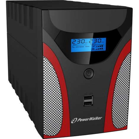 Alimentation sans interruption (UPS) PowerWalker VI 1500 STL Line-Interactive 1500 VA 900 W 4 sorties CA