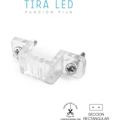 Support fixation pour ruban led edm (1/3)