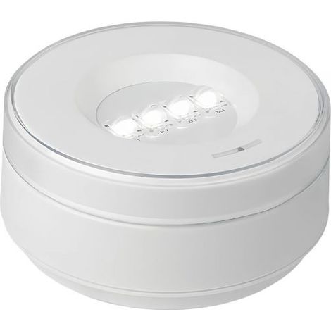 PERRY LAMPADA EMERGENZA SERIE TONDA DIFFUSORE TRASPARENTE OTTICA SIMMETRICA 200 LUMEN 1 ORA Solo Emergenza - 1LEQS200L