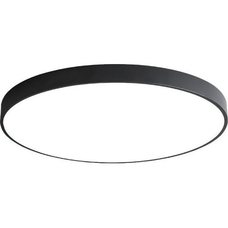 Plafonnier d'intérieur Plafonnier LED avec détecteur de mouvement, balcon extérieur, garage, couloir, entrée, lampe automatique, lumière ronde, installation facile, plafonnier, blanc froid 6000K, 18W (1/3)