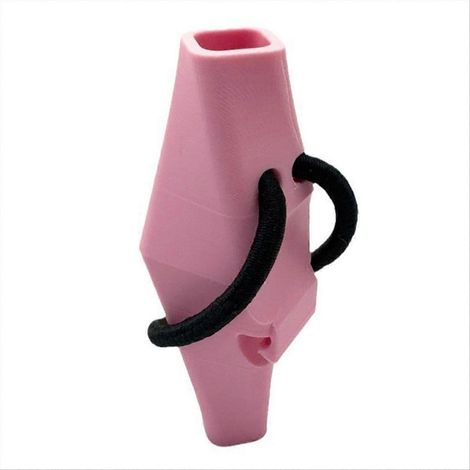 Rosa Fahrradvase, abnehmbares Fahrraddekorationsaccessoire (1/5)