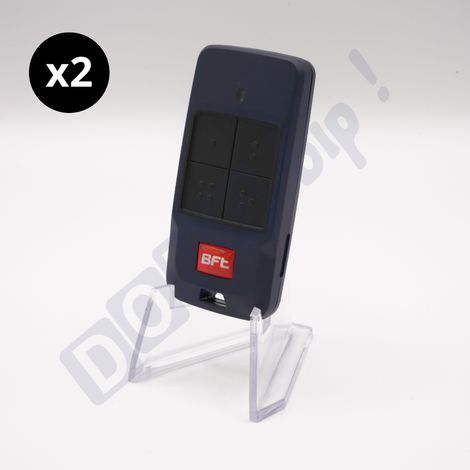 BFT MITTO COOL C4 – Lot de 2 Télécommandes Originales 4 Canaux 433,92 MHz Rolling Code pour Portail (1/5)