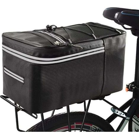 Werkzeugtasche, Fahrradgepäckträgertasche, wasserdichte Fahrradgepäckträgertasche, Fahrradkorb mit 15 l Fassungsvermögen, reflektierende Aufbewahrungstasche für den Kofferraum – RAPANDA (1/4)