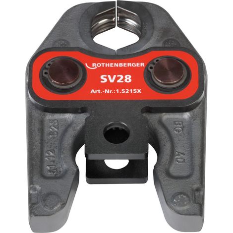 Rothenberger – Mâchoire à sertir Standard V12 – Pressbacke pour Fittings Ø 12 mm – DURA LAZR TEC pour haute durabilité – Compatible ROMAX 4000/3000 AC