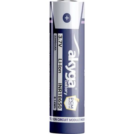 Akyga Pile rechargeable spéciale Li-Ion 3.7 V 2200 mAh 1 pc(s) (1/2)