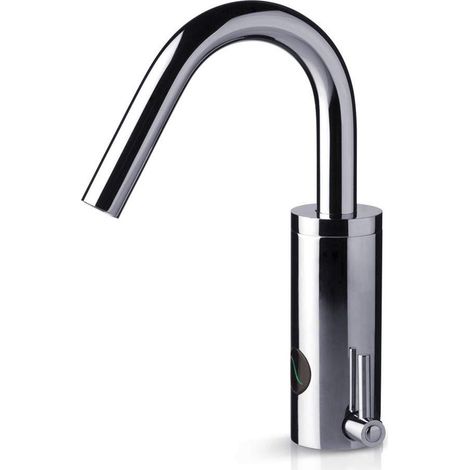 Rubinetto miscelatore elettronico Dmp Arcomix Plus fotocellulla 230V canna 195cm