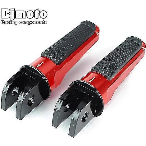 Vordere Fußrasten für Suzuki GSX-S125, GSX-S750, GSX-S1000, GSX-S1000F, GSX-R1000/R, GSX-S 125 750, 750 1000F, GSX-R 1000R – Rot (1/5)