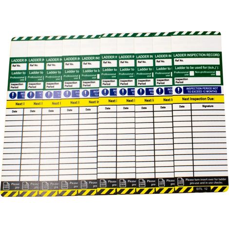 Laddertag x10 Inserts