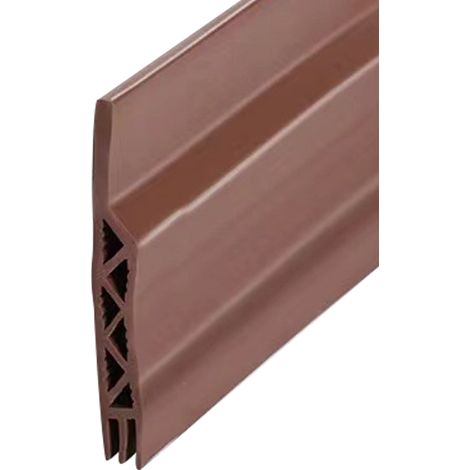 Bande D'Etanchéité Pour Porte - Joint De Bas De Porte En Silicone Épais - Pour Fentes Large Et Inégale - 1 Pièce (1/5)