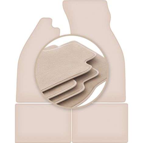 Premium-Fußmatten in Beige für: Volkswagen Käfer 1938-2003 (1/5)