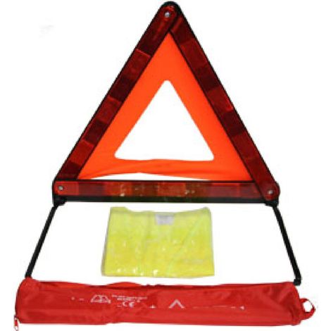 Kit triangle + gilet housse