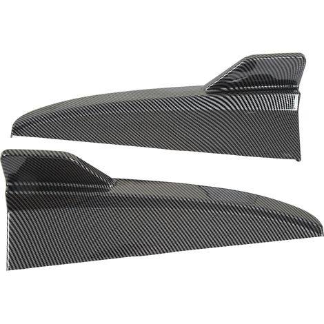 Pare-chocs arrière diffuseur lèvre déflecteur latéral queue remplacement pour Classe C W205 C43 AMG-Line 2015-2021 style fibre de carbone (1/5)