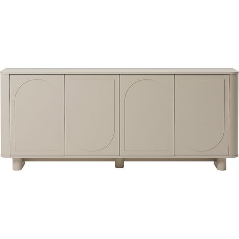 Buffet avec 4 portes - Taupe - BRISTANA (1/4)