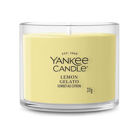 Candela Votive in Vetro 37g Giallo Yankee Candle