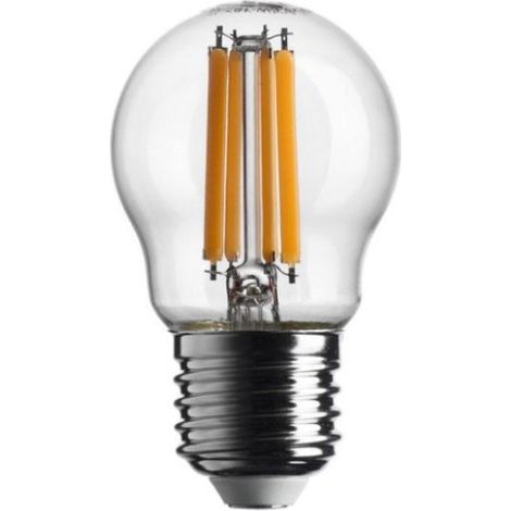Ampoule LED E27 – 2,5W – 250 lm – 2700K Blanc Chaud – Équiv. 25W – Forme Sphérique – à Filament