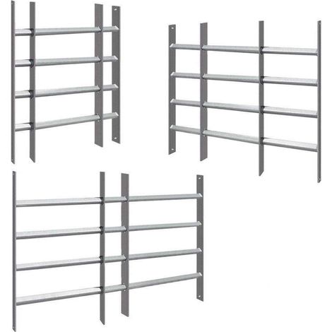 Bc-elec - AWB-602 Rejilla de ventana extensible, rejilla protectora, rejilla de seguridad de 60x70 a 105cm (1/5)