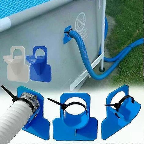 Support de tuyau de piscine pour tuyaux de 30 à 38 mm, compatible avec les sorties de tuyau enterrées Intex et Bestway, avec collier de serrage. Accessoires de piscine - JXLGV (1/5)