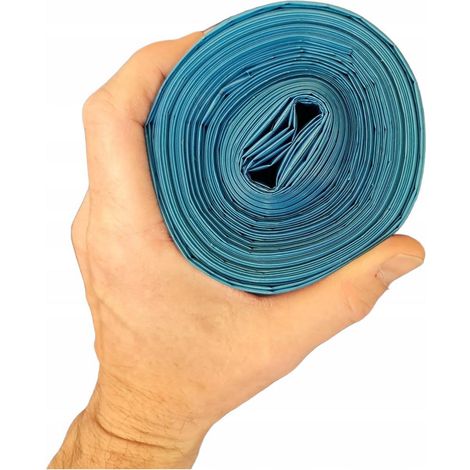 Bolsas de papel azules de 1,10 kg, muy gruesas y resistentes, de 240 L, fabricadas por un fabricante econ贸mico. (1/4)