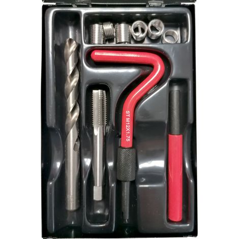 Kit filets rapportes m 12 x 175 type helicoil