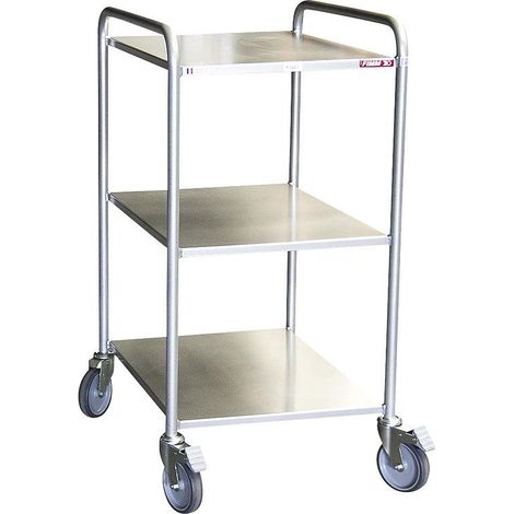 Fimm - Servante polyvalente mobile charge 250 kg 635 x 470 mm 3 plateaux
