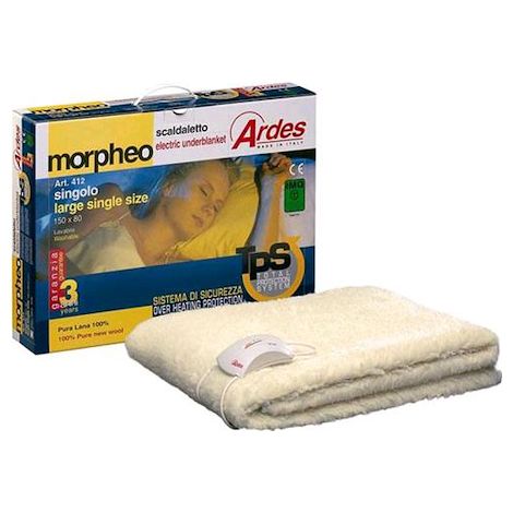 Ardes Morpheo 412 Riscaldaletto elettrico 60 W Beige Poliestere, Lana (1/3)