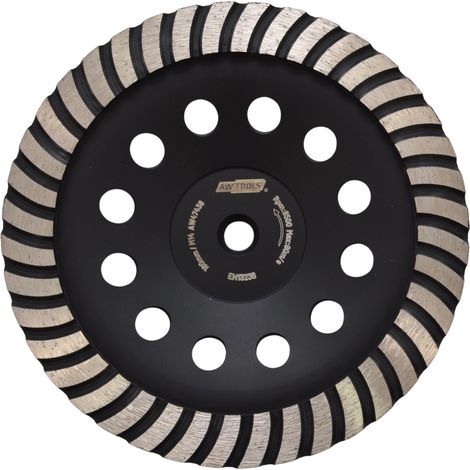 AWTOOLS TARCZA DIAMENTOWA DO SZLIFOWANIA BETONU TURBO M14 / 180mm