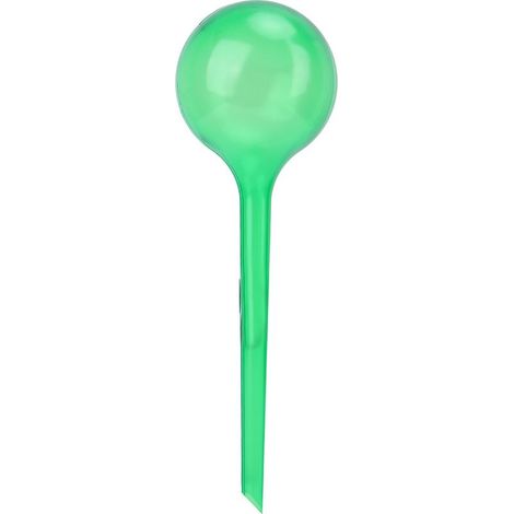 Automatischer Pflanzensprenger, grüne PVC-Kugel, 25,8 cm. Bewässerung ohne Strom. Elegantes Design für drinnen und draußen. (1/5)