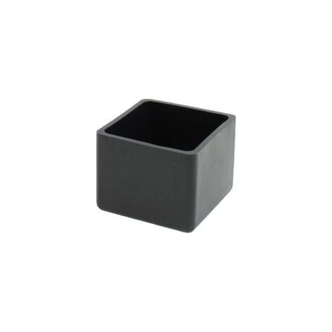 Embouts Bouchons Carrés En Caoutchouc - 25mm - Pour Chaises, Tables, Pieds De Meubles (1/3)