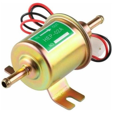 Ulisem Pompe à essence électrique universelle d'essence diesel 12V HEP-02A HEP02A à basse pression OEM HEP-02A Pompe à carburant électrique universelle 12 V pour Most Car Carburetor Motorcycle ATV (1/5)