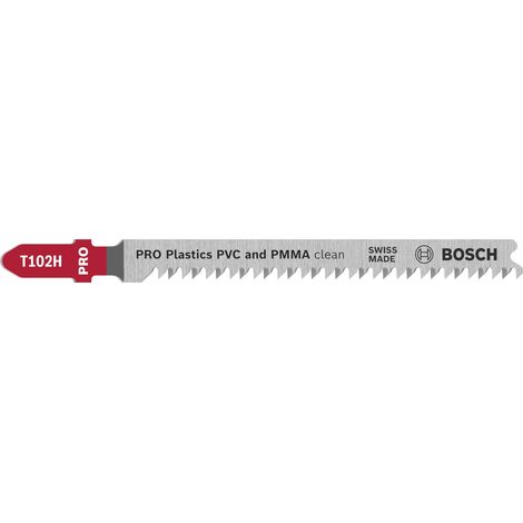 2x Lame de scie sauteuse Plastics PVC clean T102H (1/5)