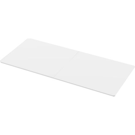 Piano del tavolo in truciolato 180 x 80 cm bianco 030010280