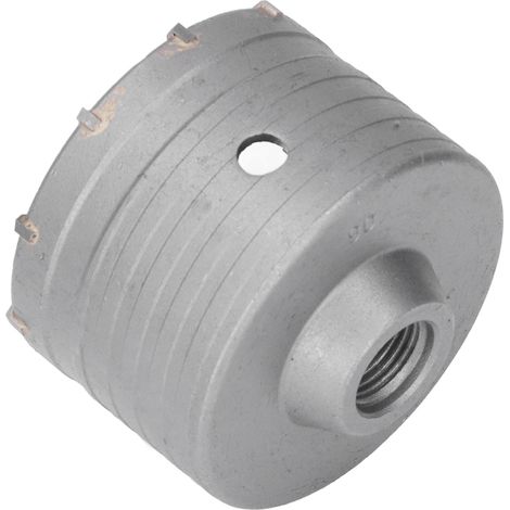 Scie cloche électrique à percussion de 90 mm avec outil d'ouverture en carbure cémenté pour l'installation et le perçage de climatiseurs