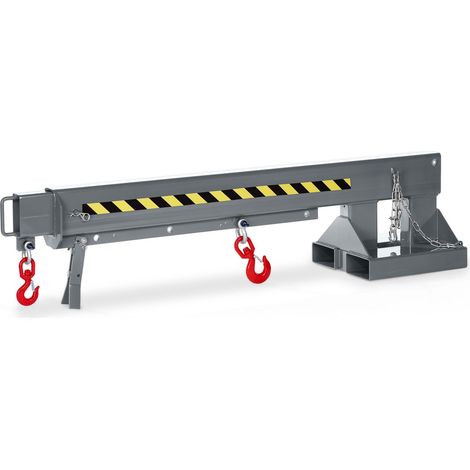 RR Industrietechnik Kranarm Typ RKA3 bis zu 3000kg Tragkraft RAL 7005 Mausgrau
