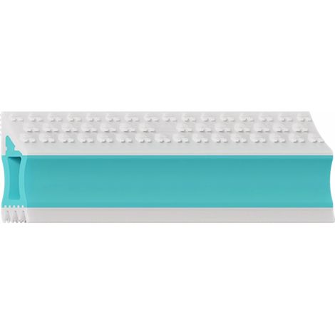 Brosse pour poils de chien (25,4 x 7 x 2,8 cm), brosse réutilisable pour le nettoyage des poils d'animaux, outil portable pour enlever les poils de chat. (1/5)