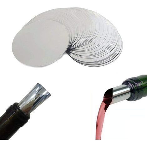 Set di 20 versatori per vino in alluminio argentato (1/5)
