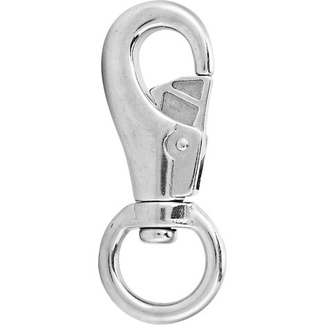 Mousqueton pivotant de plongée en acier inoxydable 304 de 99 mm pour laisses de chien (1/5)