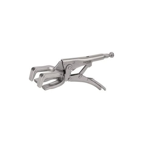 Pince étau soudeur tuyaux Longueur totale 280mm Ouverture maximale 70mm TECWERK (1/4)