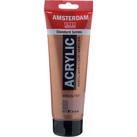 Peinture Acrylique en tube - Bronze - 811 - Amsterdam - 250ml (1/2)