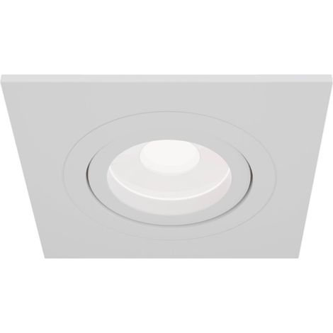 Faretto da incasso Downlight in Alluminio Atom Bianco (1/4)