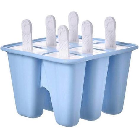 Machine à glaçons réutilisable en silicone-6 Cells Blue