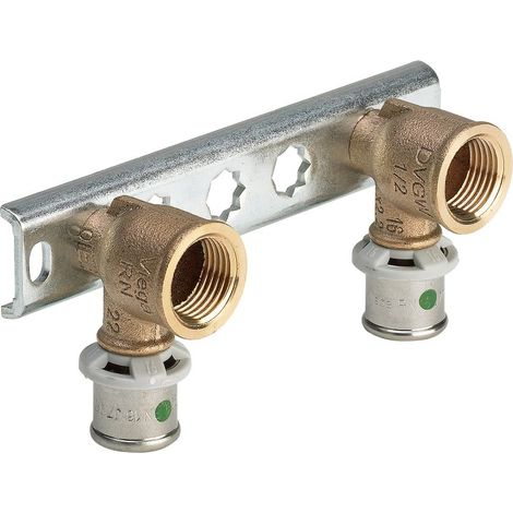 Viega Montageeinheit Sanfix P 2170.8 in 16mm x Rp1/2 Rotguss (1/2)